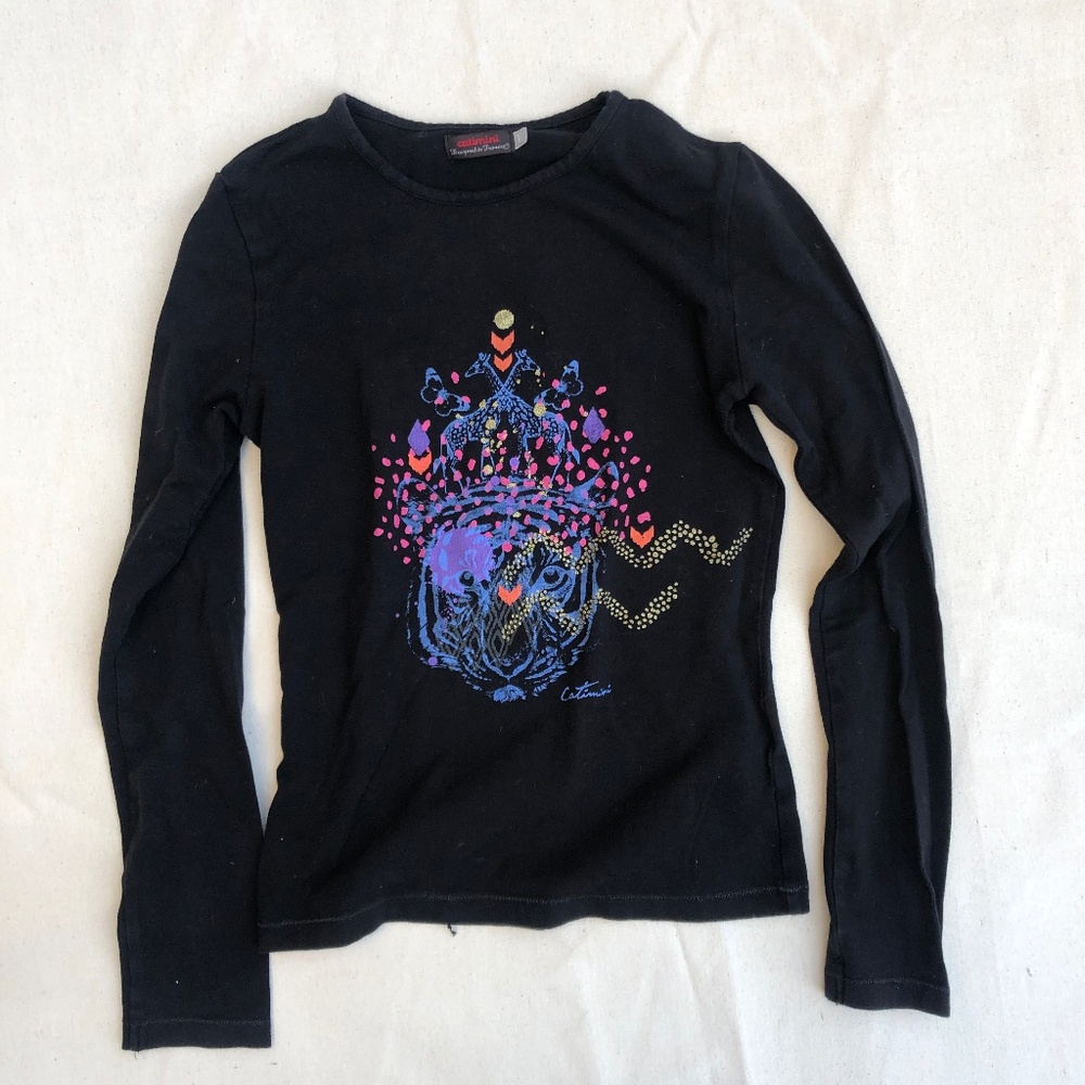Catimini Girls Tee / T-Shirt Long-Sleeve